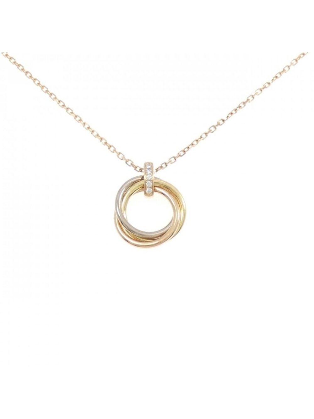 Cartier Trinity Necklace Pink